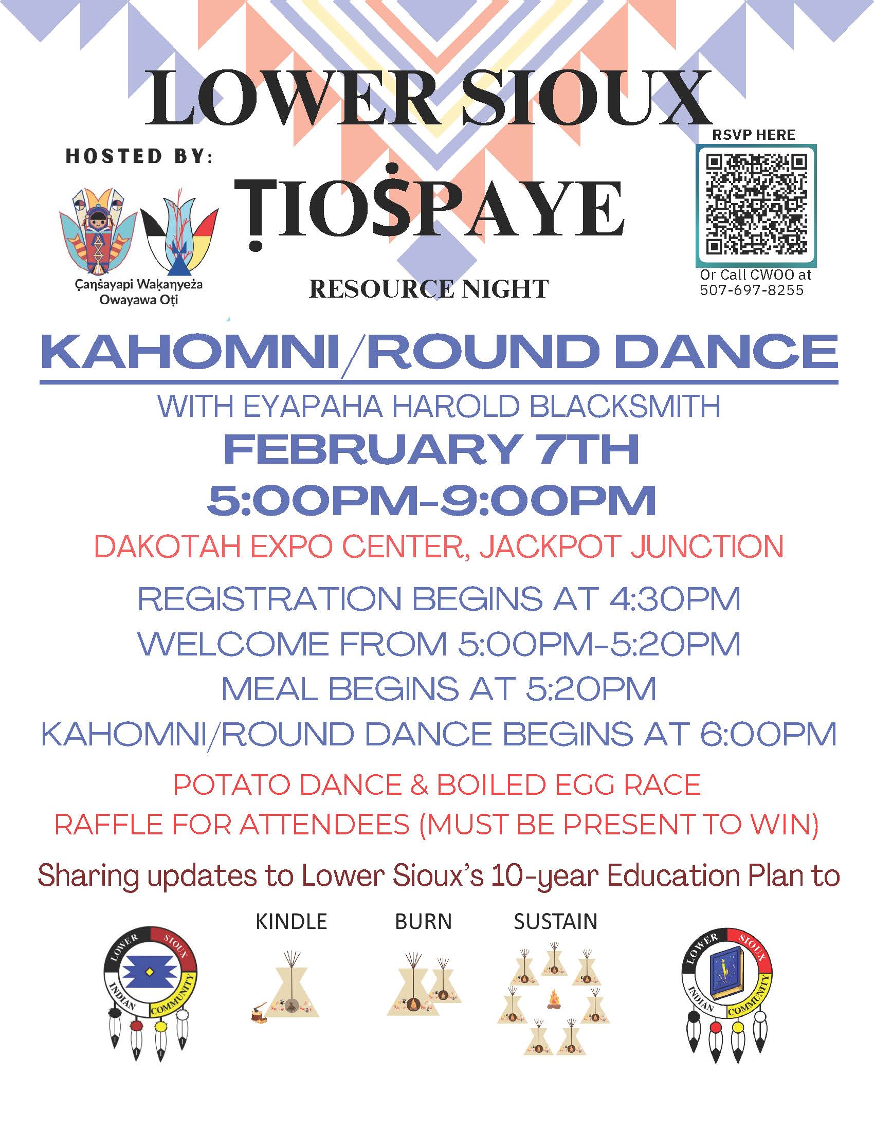 Kahomni Round Dance Flyer